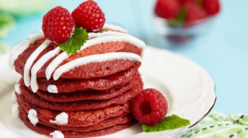 Red Velvet Pancakes recipe