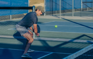 the Kitchen After Hitting the Ball in Pickleball