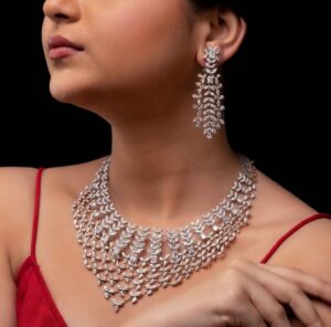 designer diamond necklace