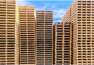 wooden pallets