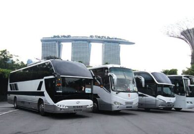 excursion bus in Singapore