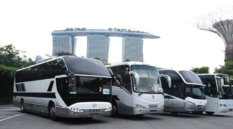 excursion bus in Singapore